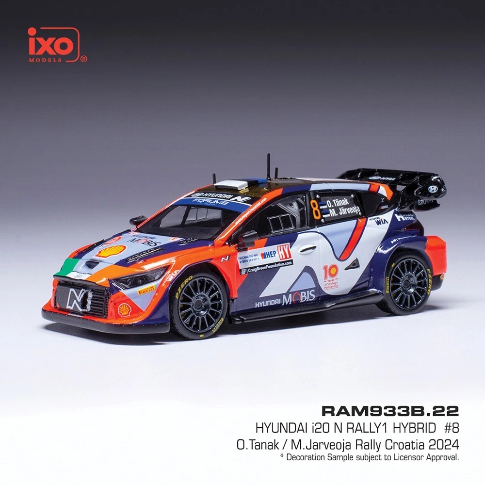 Hyundai i20 N Rally1 Hybrid #8 &ndash; O. T&auml;nak / M. J&auml;rveoja